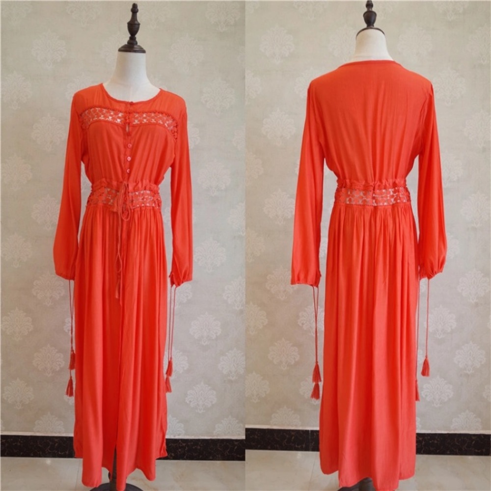 5⭐️Fave! Beautiful Leilani Caftan Duster - Picture 5 of 5